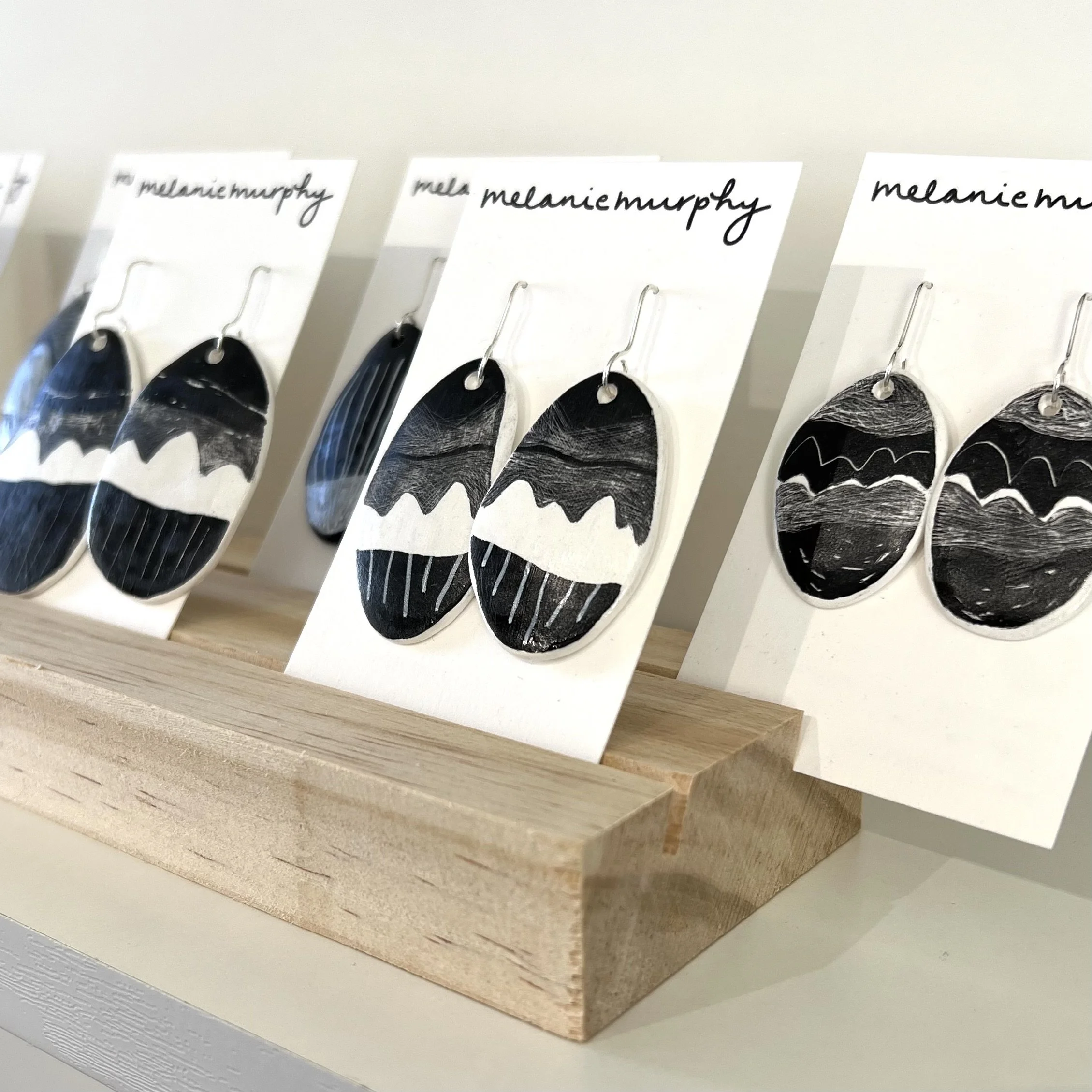 Polymer Clay Brooches and Pins made in East Gippsland, Victoria