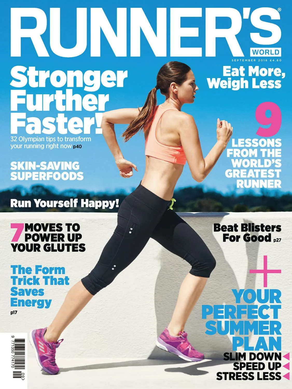 Runner's World UK September 2016 Cover