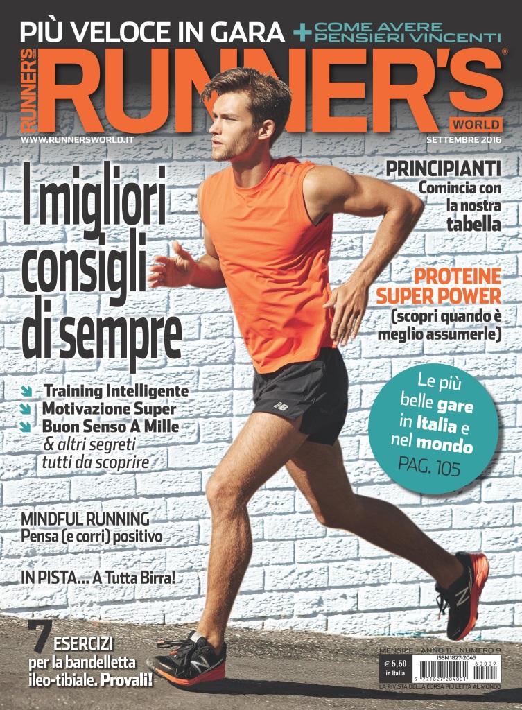 Runner's World Italia Cover September 2016