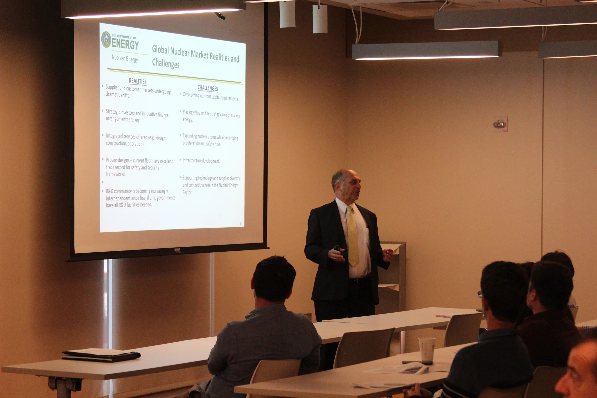 Lecture at UMASS Lowell