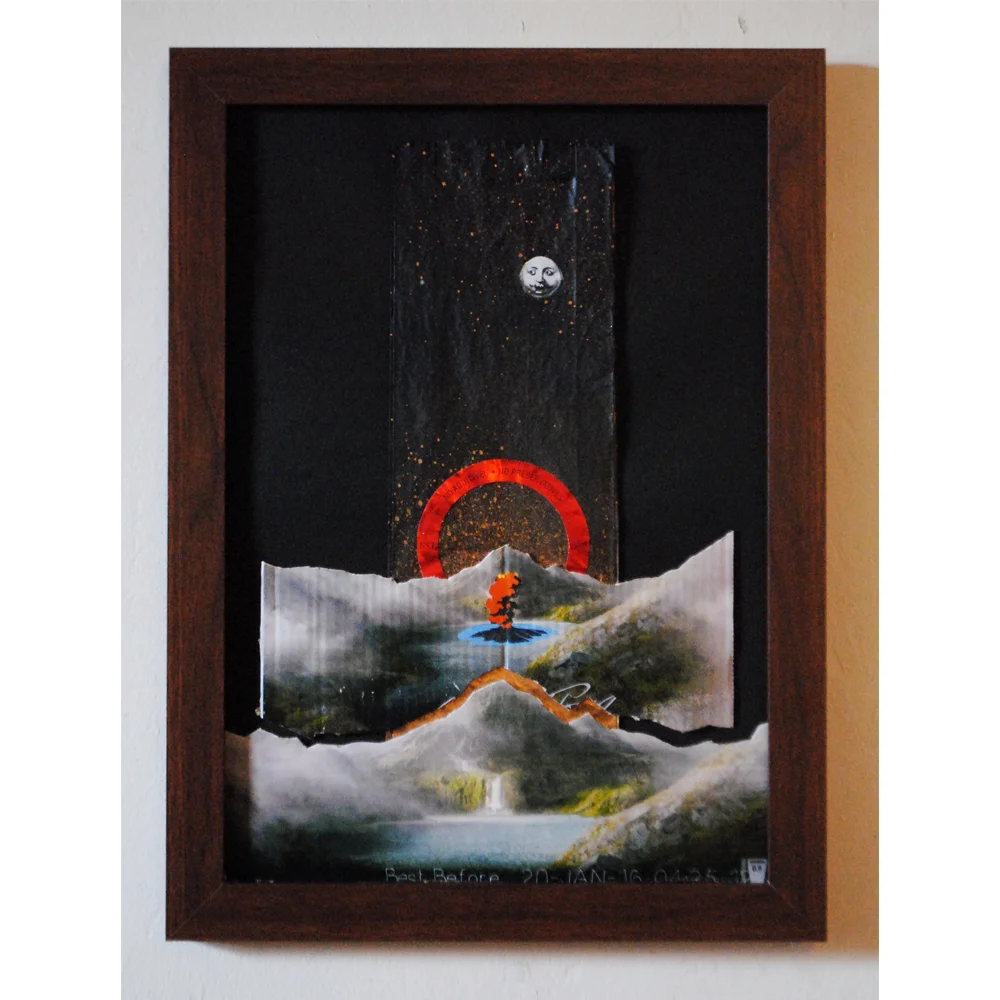 Just a couple - Alcoholic Collage for 'People Can Change Exhibition'