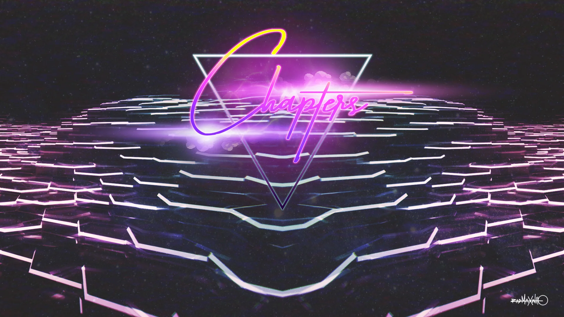 'Chapters' Logo and Artwork - Chapters is a Sydney night club party hosted at Ching a Lings bar. This was used for their rebranding on social media and other online platforms.