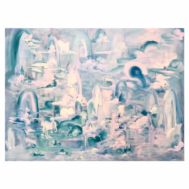 'Eternal' Acrylic on Canvas 91.4 x 121.9 cm for DIADEM