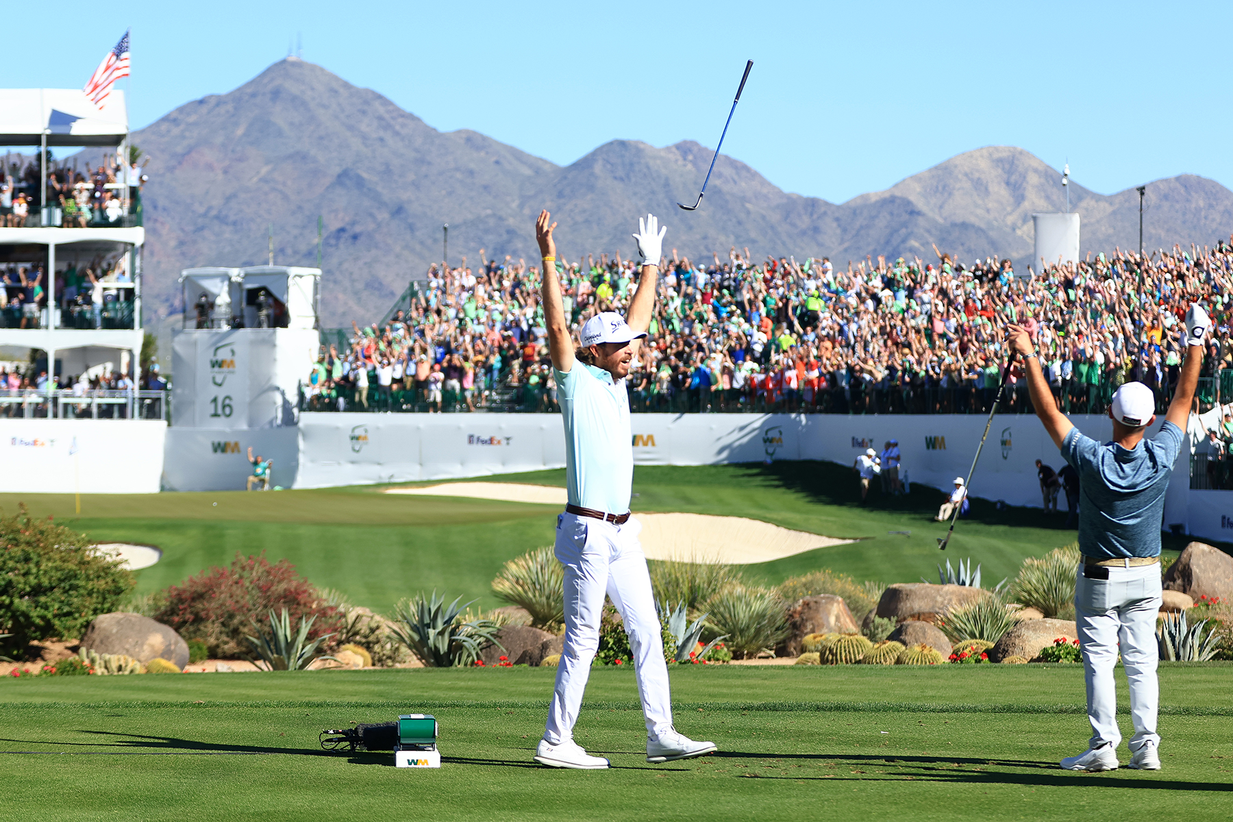 Sam Ryder came so close to making ANOTHER hole-in-one at golf's craziest hole