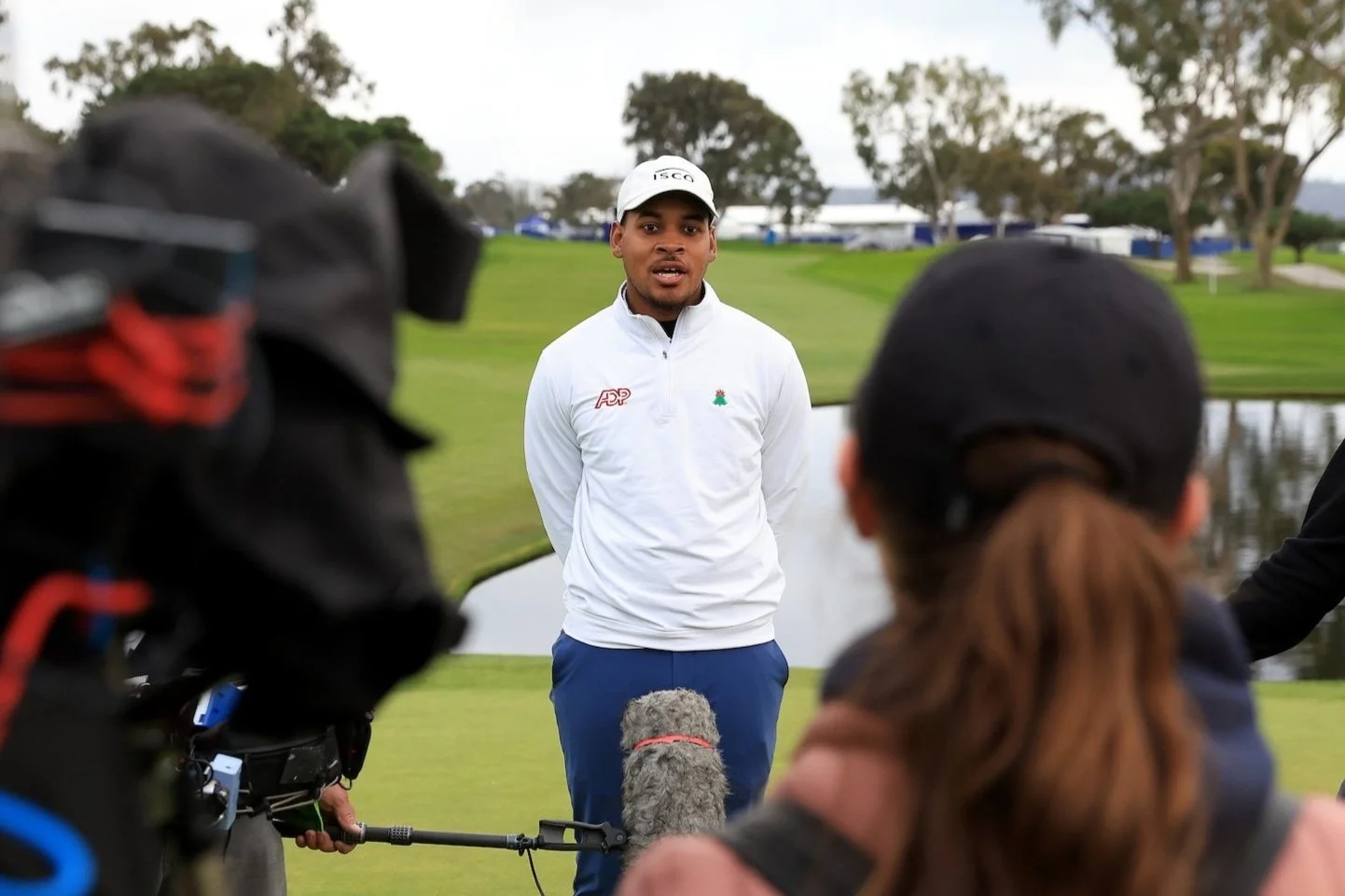 Marcus Byrd has no home or car, but the pro golf prospect will compete alongside Tiger Woods and the world's best at Riviera