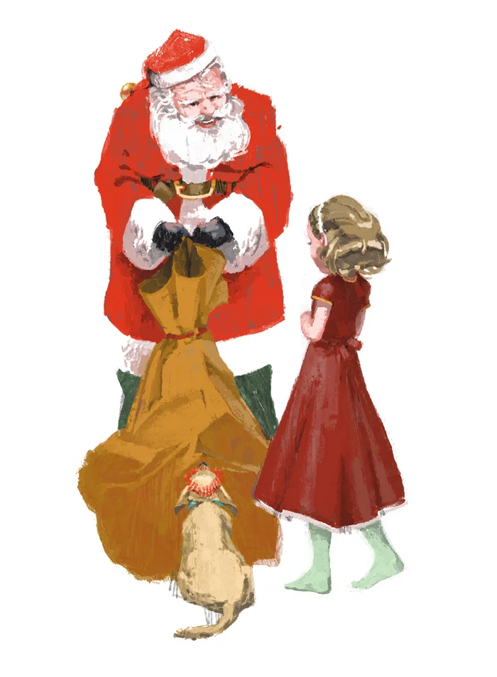 "For me?" she asked Santa for Out There / Fererro Rocher by Marc Aspinall 