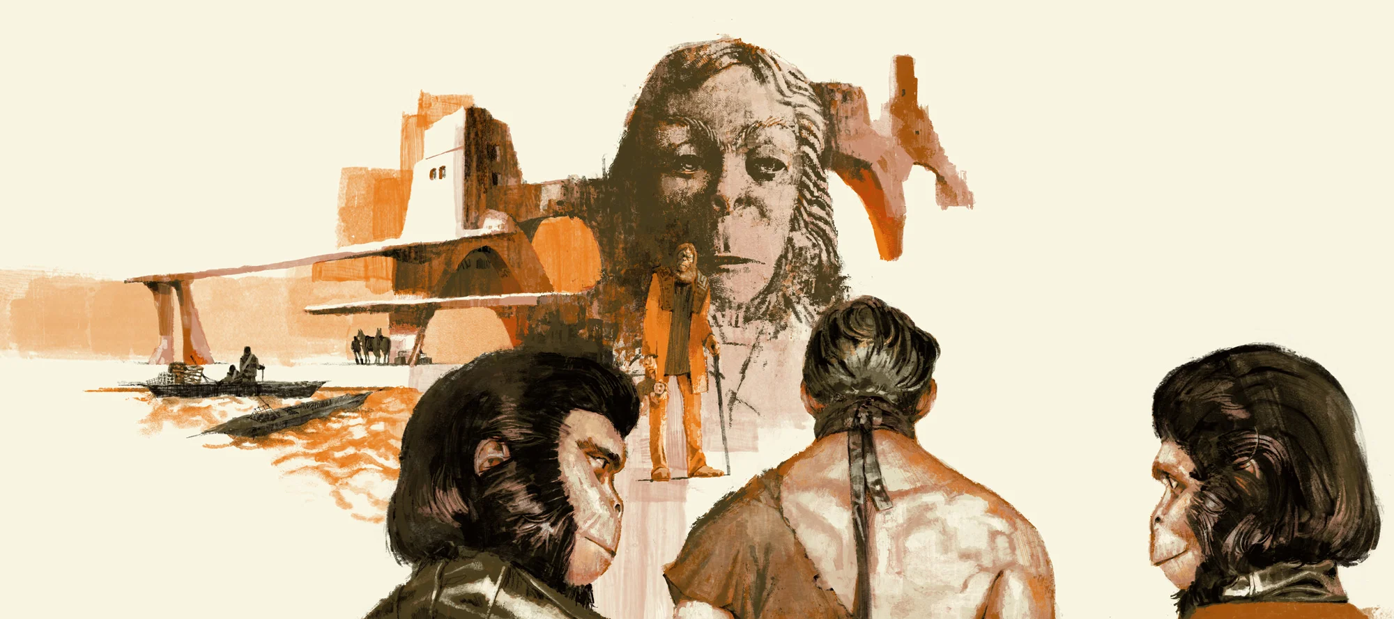 Planet of The Apes for Mondo / Alamo Drafthouse by Marc Aspinall