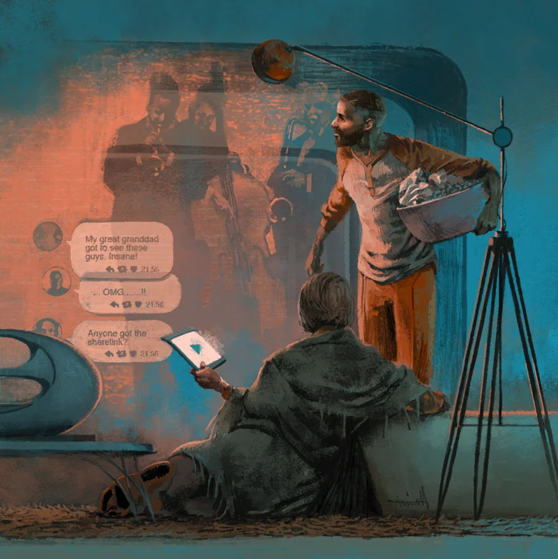 Wired World 2019 Pluralisation in art, a glimpse into the future and interactive art for Wired Magazine by Marc Aspinall