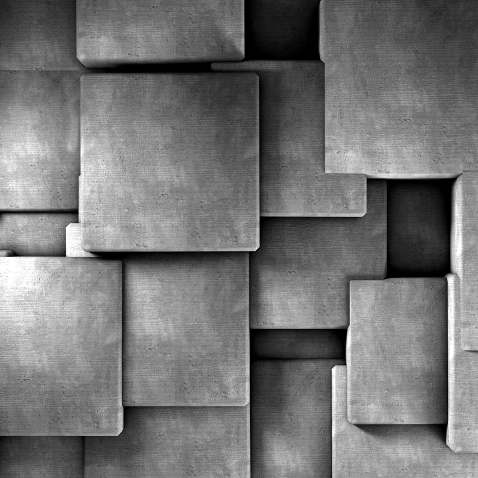 fondo abstracto con bloques de cemento
