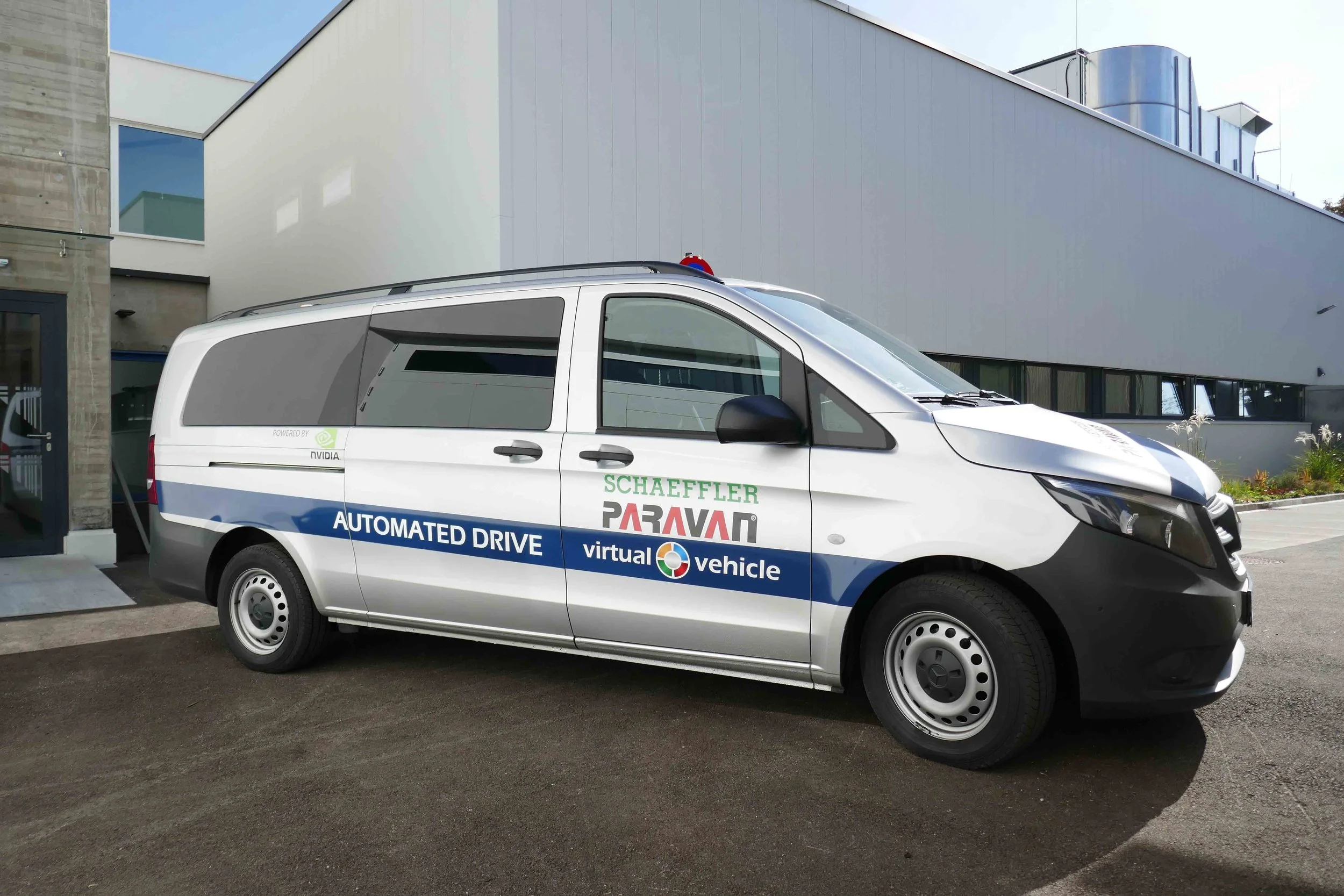 MANGGEI COMMUNICATIONS PRESSEMELDUNG: Virtual Vehicle und Schaeffler Paravan zeigen einen behindertengerechten Demonstrator für automatisiertes Fahren bei der GTC Europe 2018 | 9. Oktober 2018