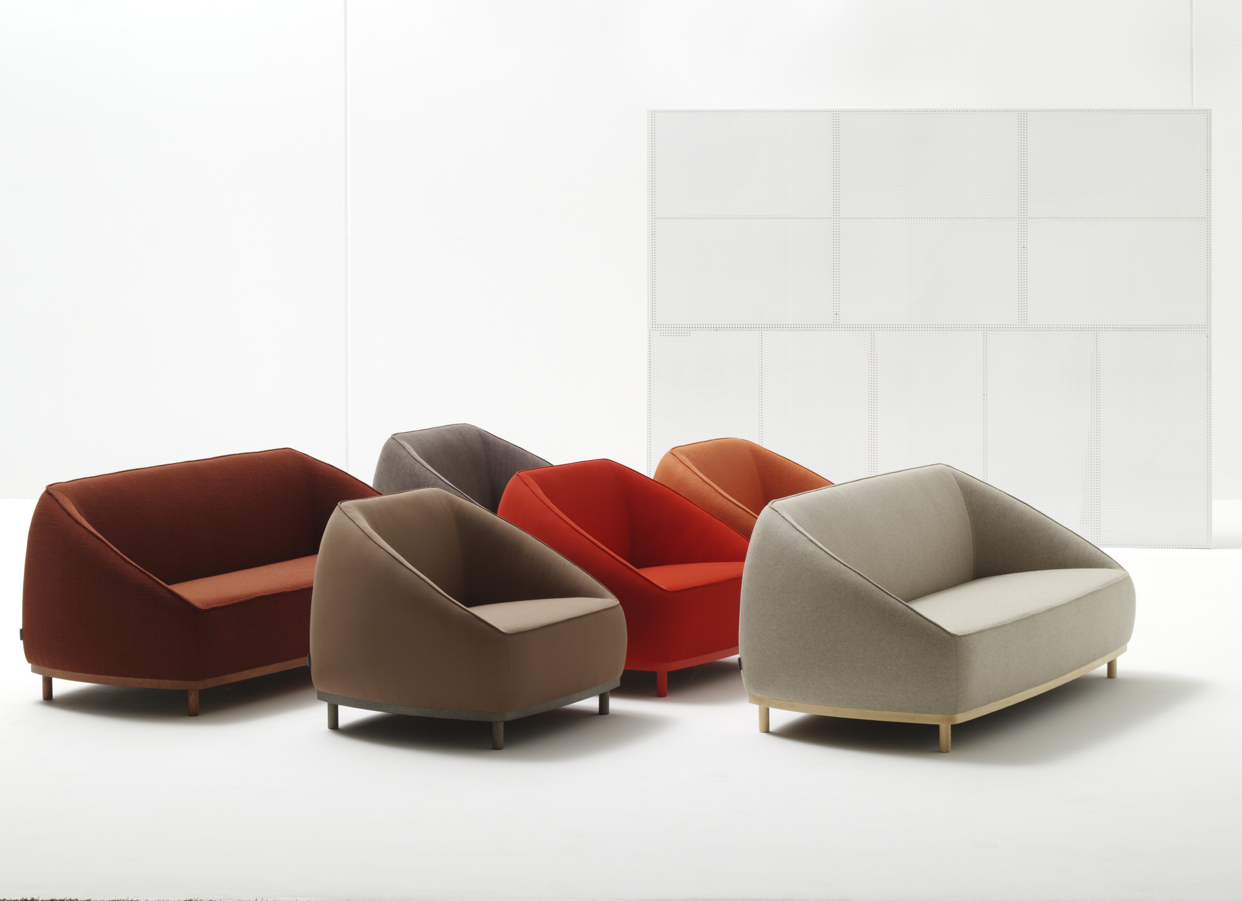 Sumo Sofa and Sumo Armchair by Sancal