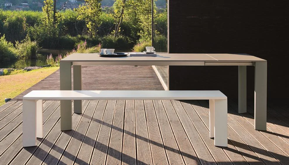 Weishaupl Grande Arche Table and Bench