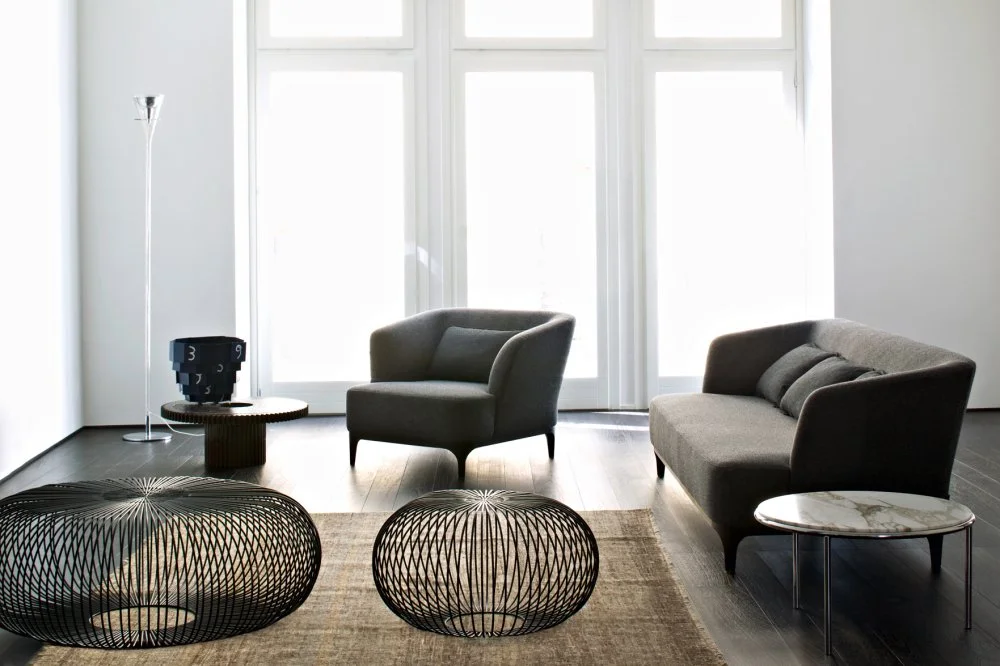 La Cividina Elle P Lounge Chair and Elle Sofa