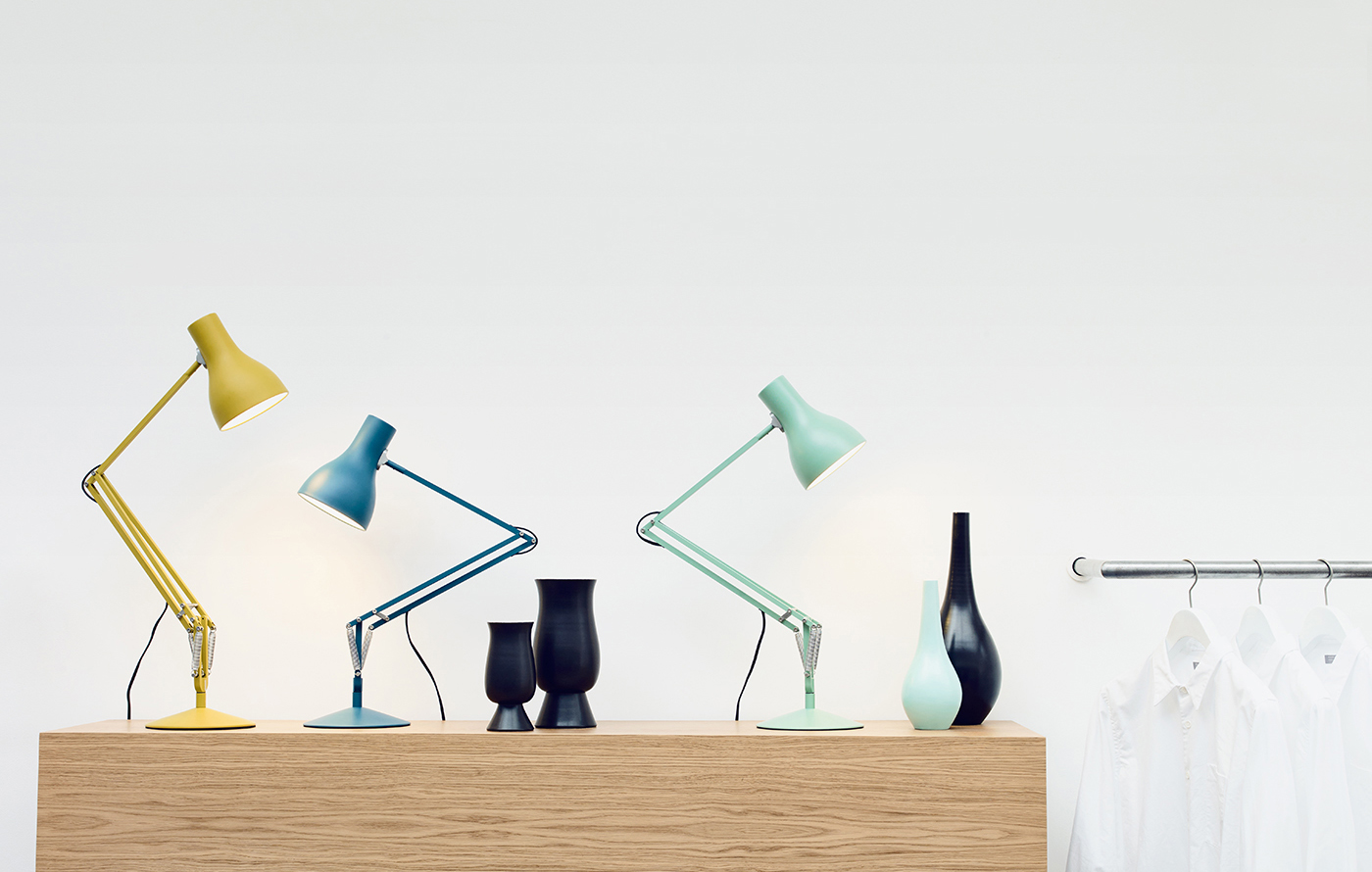 Type 75 Desk lamp by Anglepoise, colors by Margaret Howell