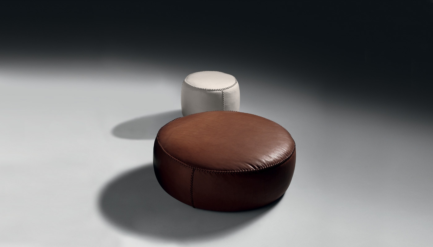 Black Tie Casablanca Pouf Ottoman