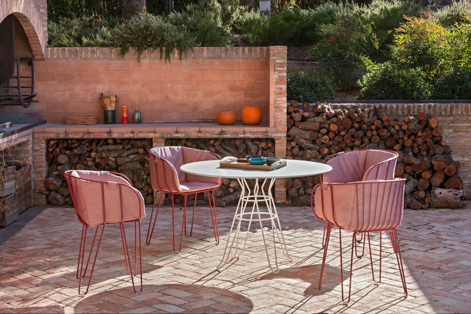 Olivo Upholstered Armchair by ISIMAR Outdoor