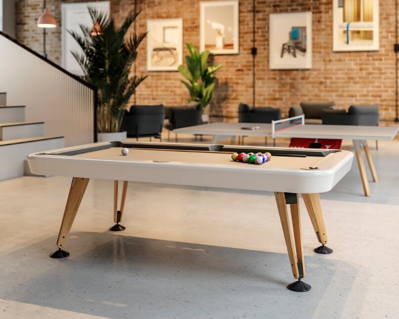 Introducing the Diagonal Pool table from RS Barcelona. Now available at Morlen Sinoway.