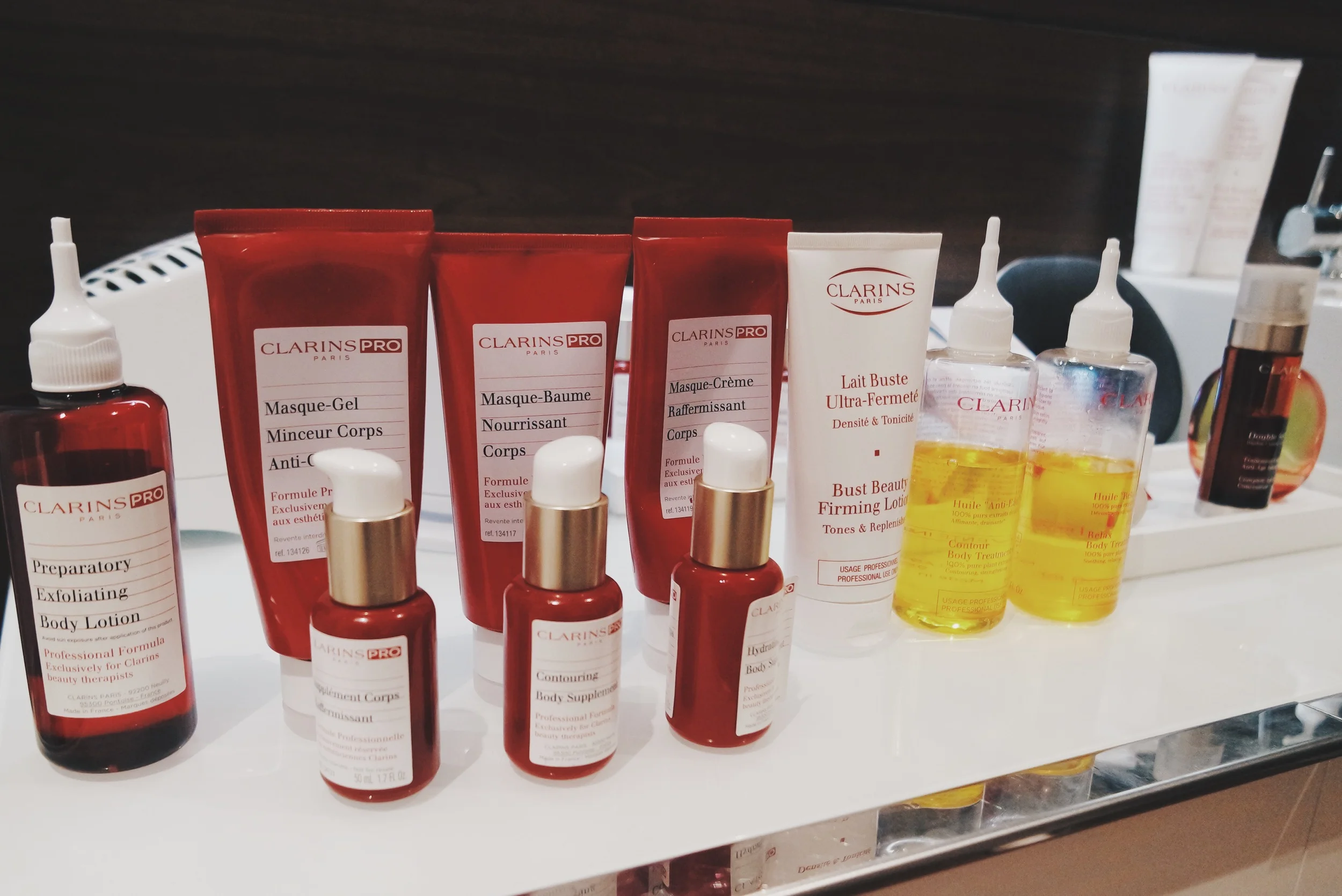 The Beauty Experience Clarins Body Lift Sculpting Massage That Grace Girl