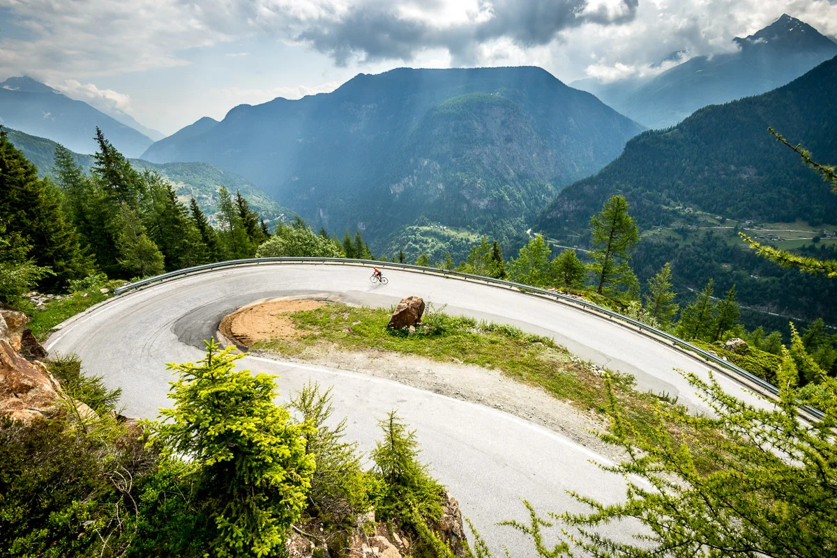 Sophie Radcliffe Alpine Cycling in Chamonix