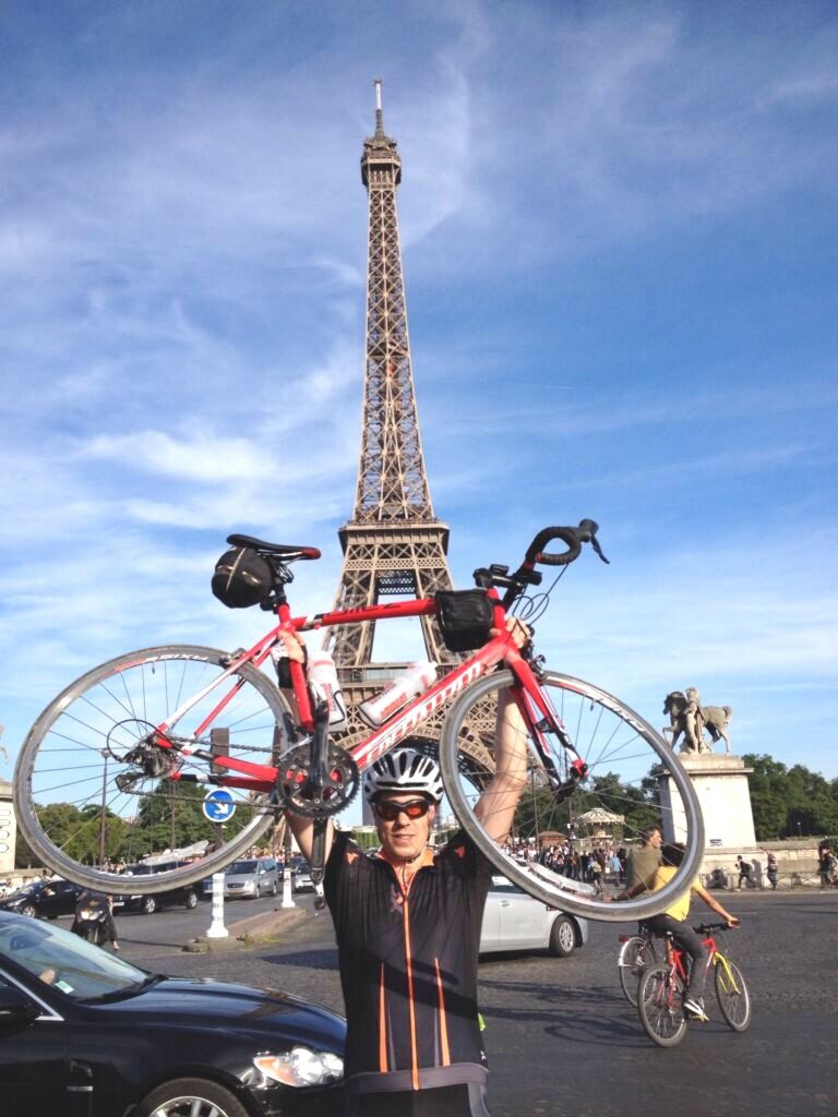 London to Paris Cycling Challenge, Sophie Radcliffe