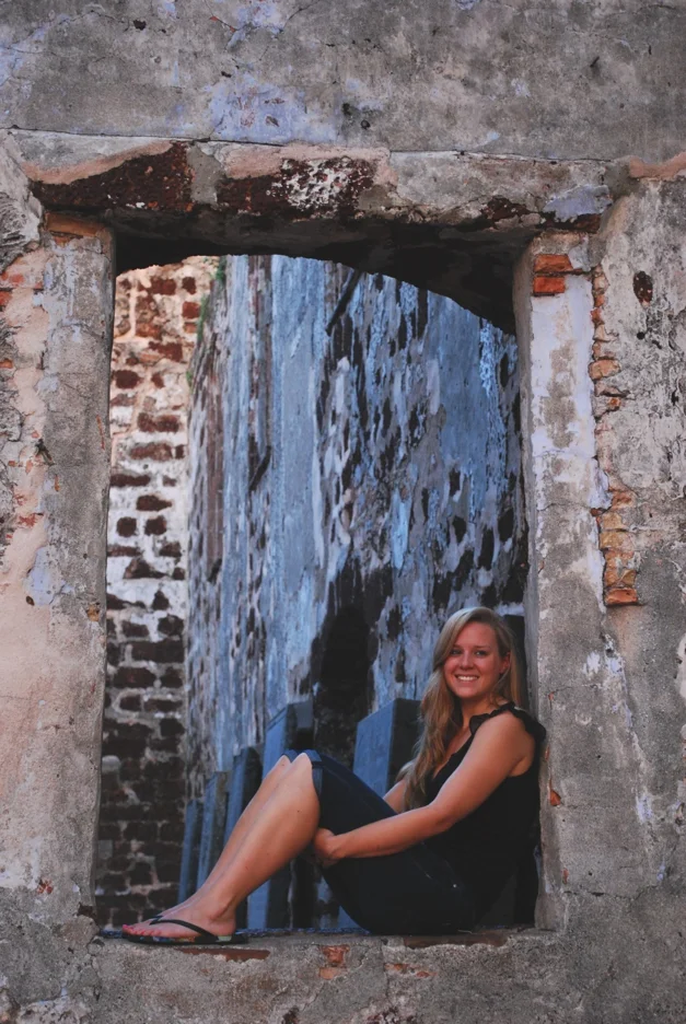 Hanging out in the temple