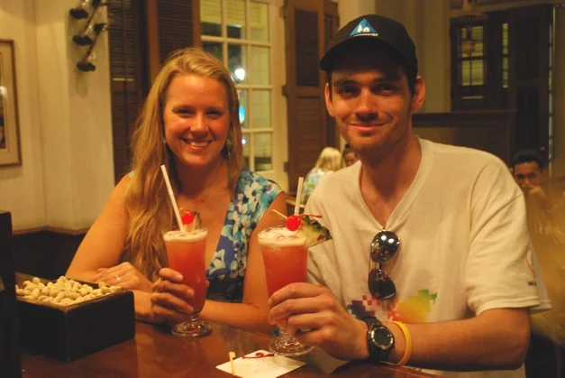 Singapore slings with Jeremy Fowler, winner of Big Blog Exchange from Canada