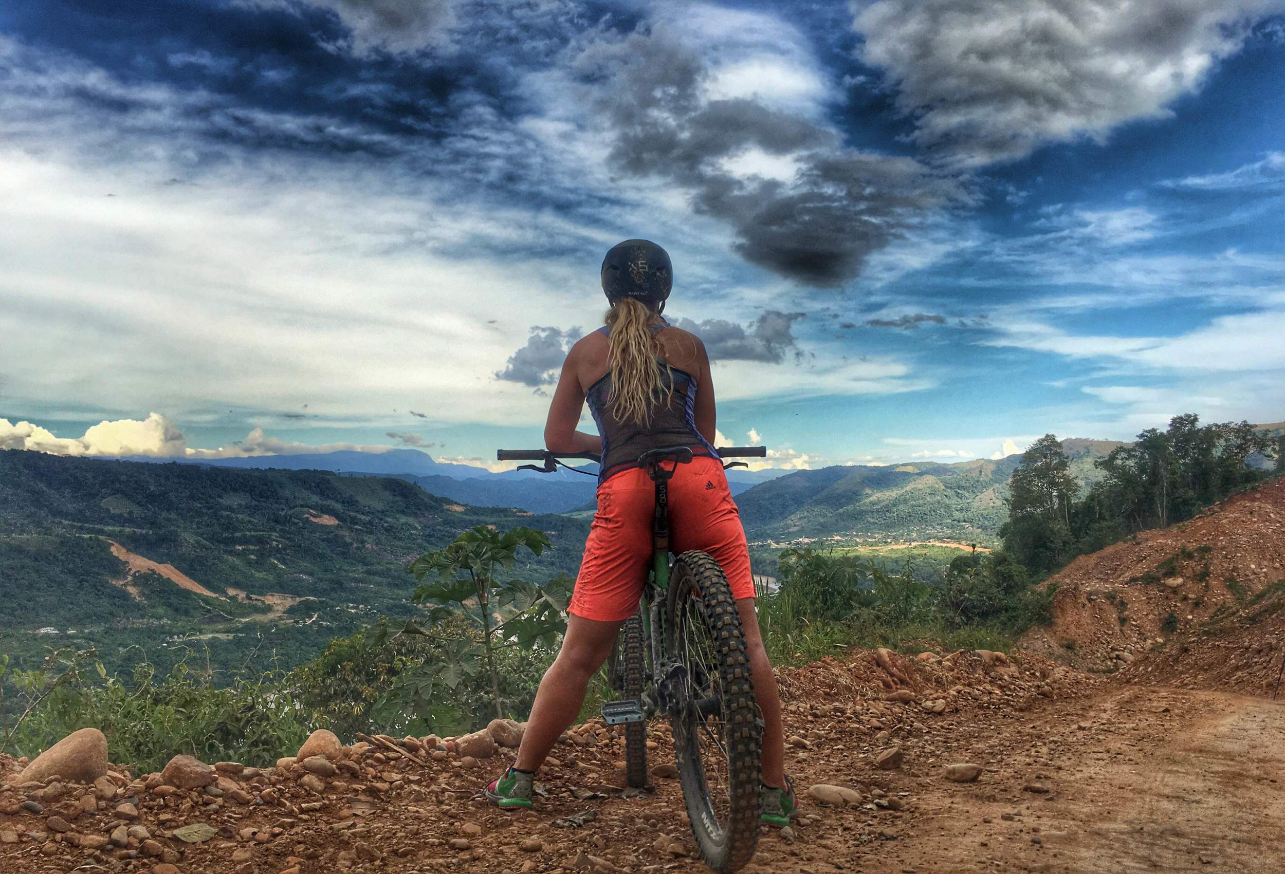 Mountain Biking in Bolivia Jungle