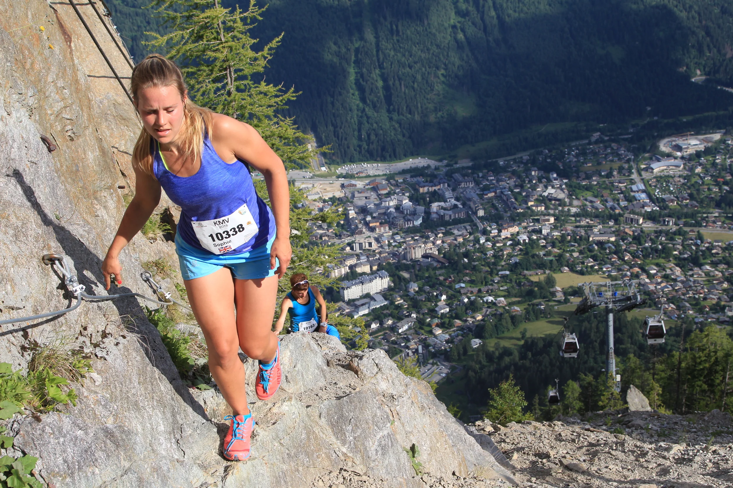 Racing the Vertical KM in Chamonix