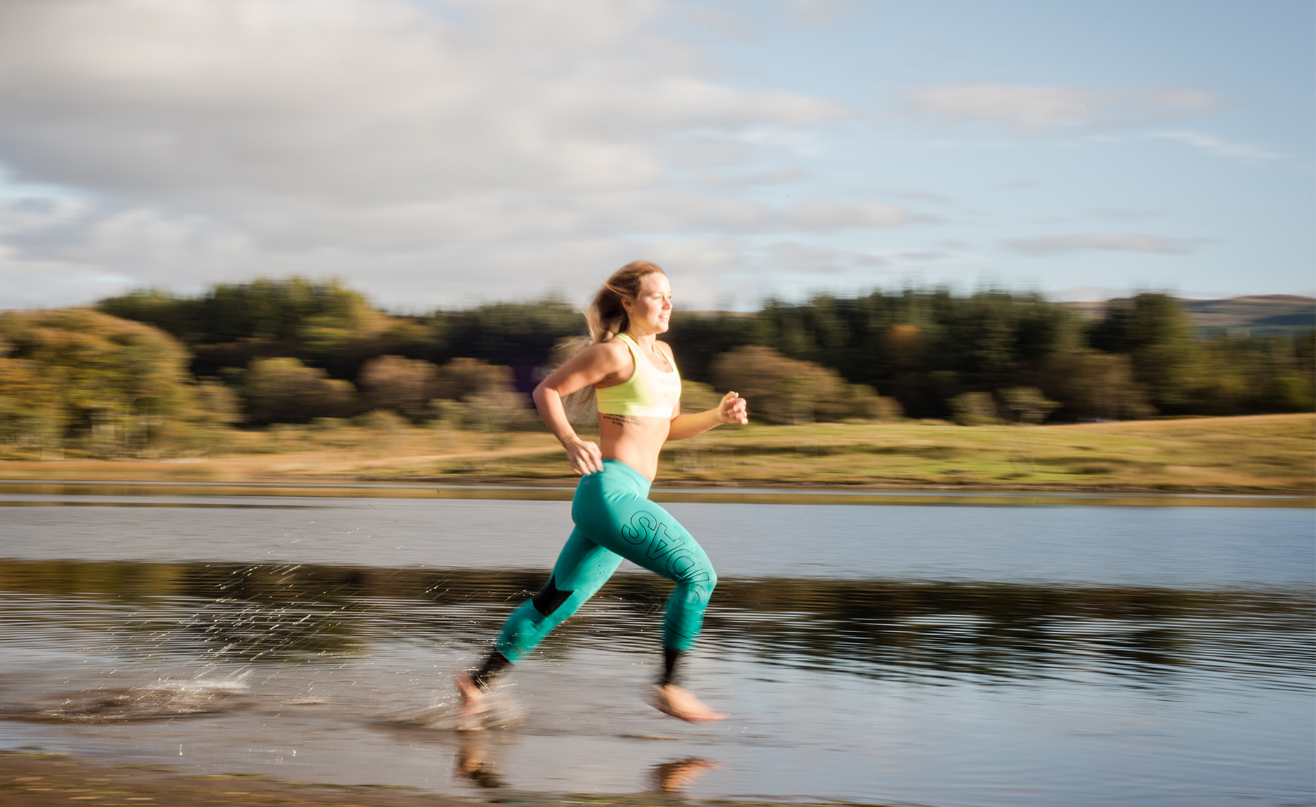 Run wild, run happy, run free. Scotland