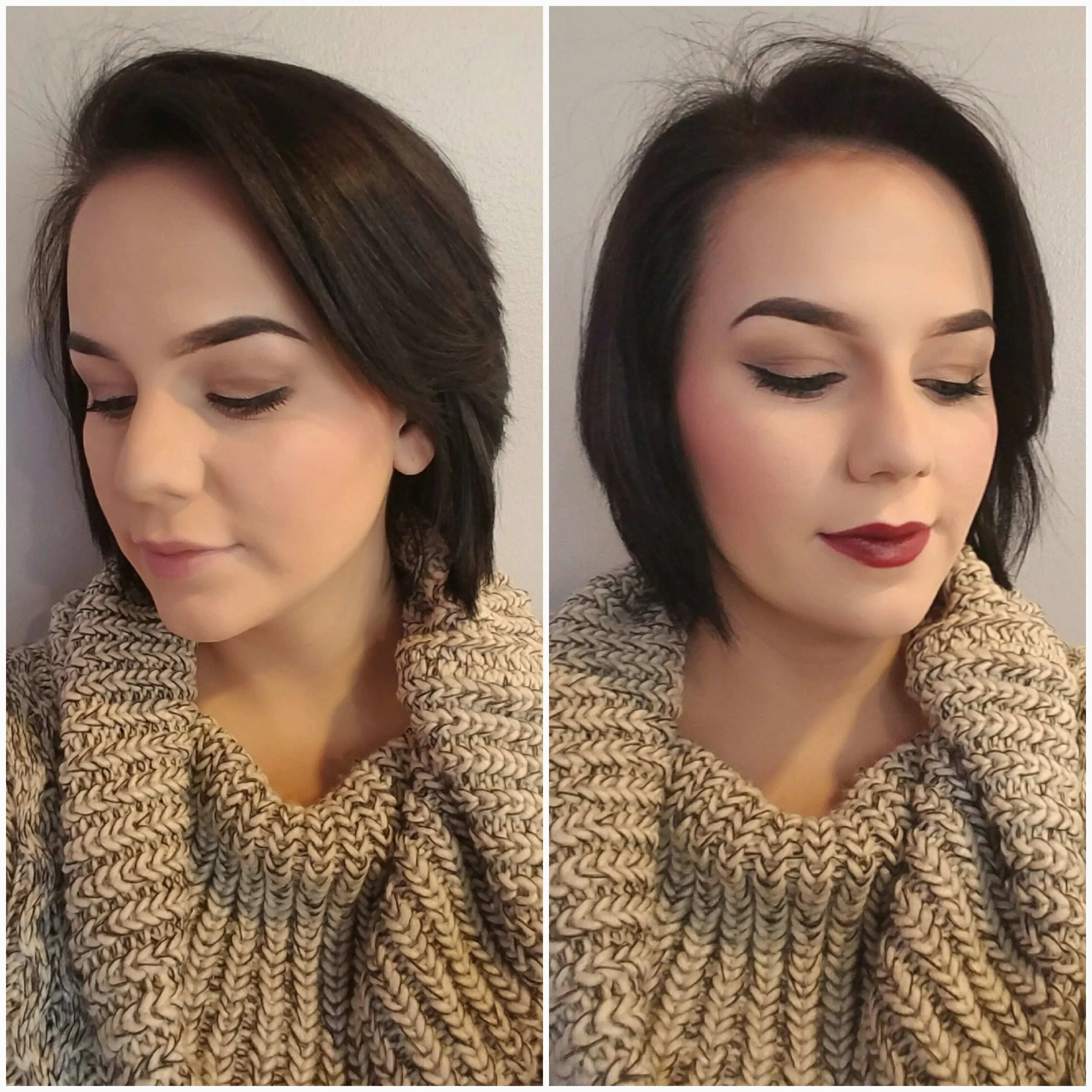 Left: Daytime Right: Evening