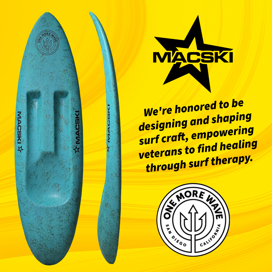 Huge news! 🚨🇺🇸 Macski USA is beyond honored to be working with the incredible team at One More Wave! 🌊🤝✨