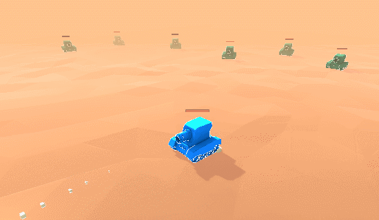 Went through the Unity tanks tutorial and extended it with my own code