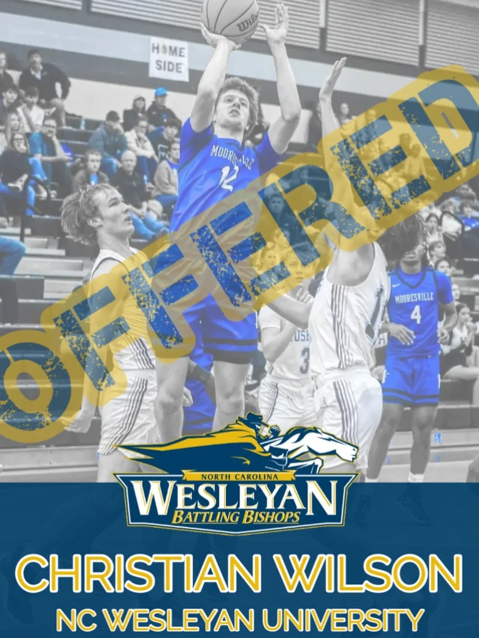 Keep them coming! Another offer made to @official.christian12 💪🏼🏀 #congrats #levelupathlete #collegebound #collegeoffer