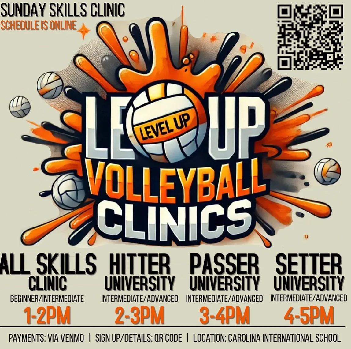 Volleyball Skills Clinics EVERY SUNDAY!! Come check it out.