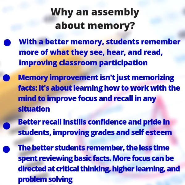 Help your students learn simple yet powerful techniques that make remembering easier than forgetting.