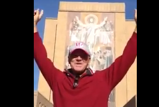 #1 Notre Dame Football Grampa