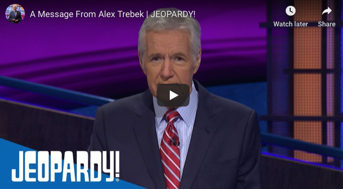 Alex Trebek's Inspiring Cancer Fight&nbsp;