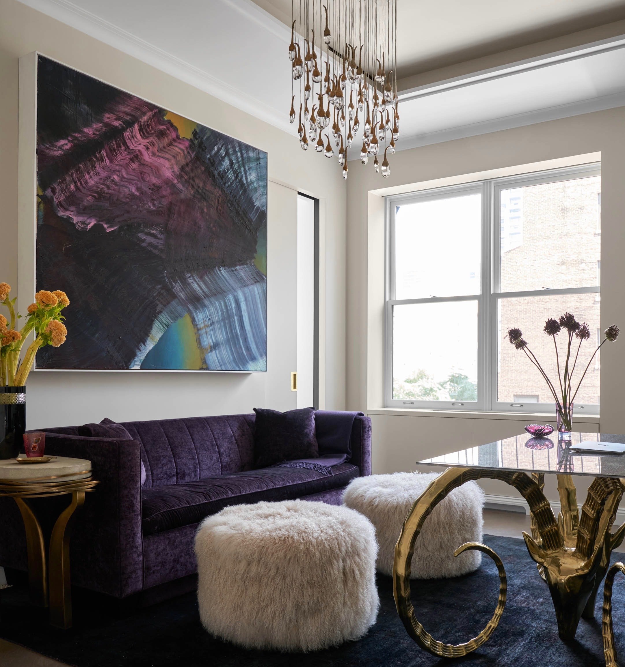 Danielle.RichterDesign.Office.Purple.Sofa..Mongolian.Pouf.jpeg