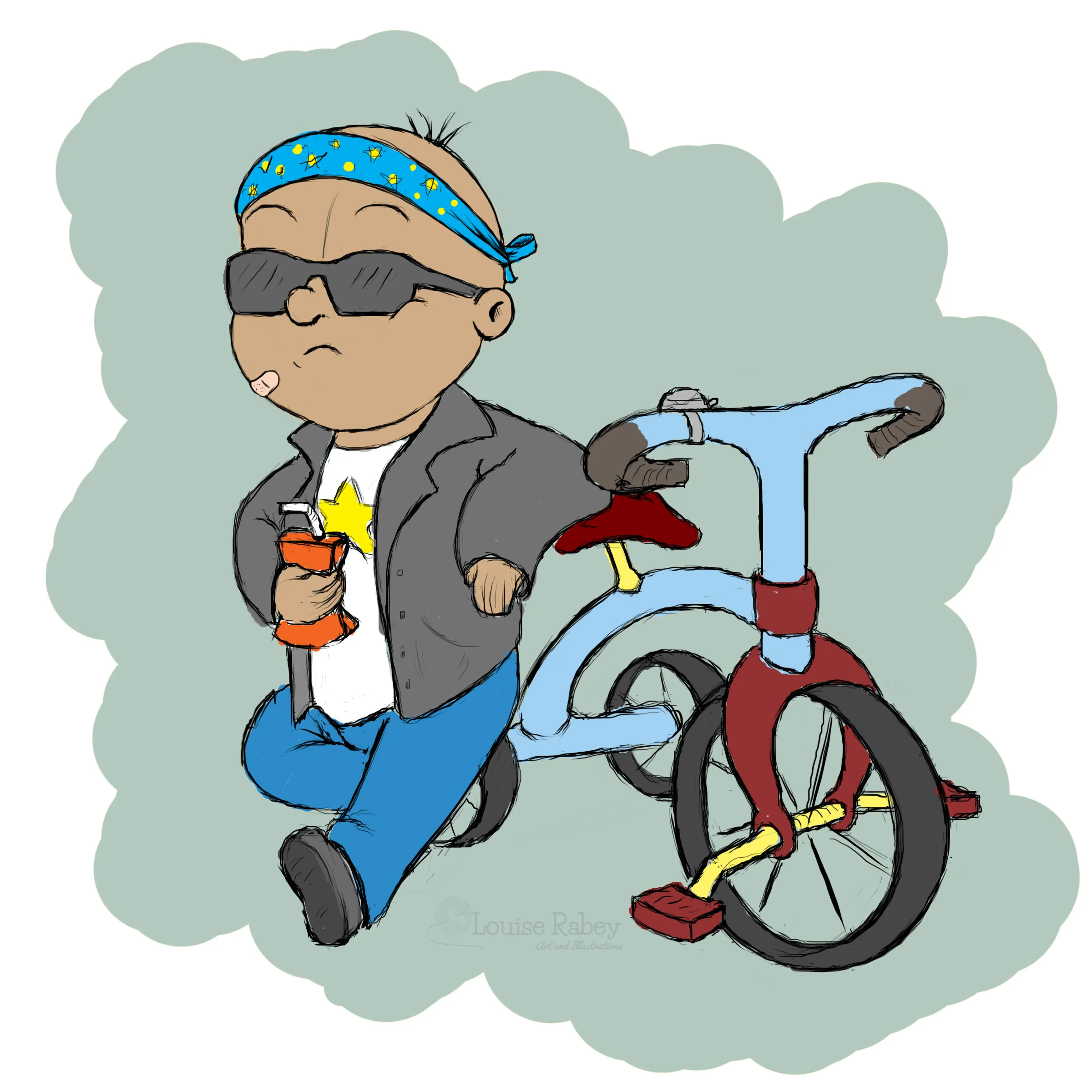 Biker Boy sketch