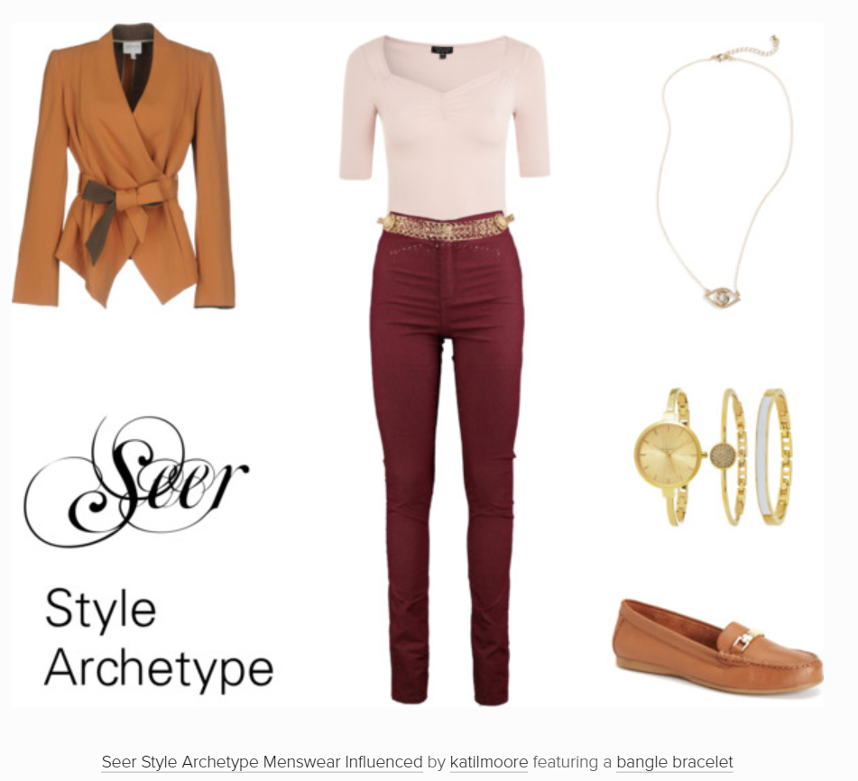 Seer Style Archetype with Menswear Touches