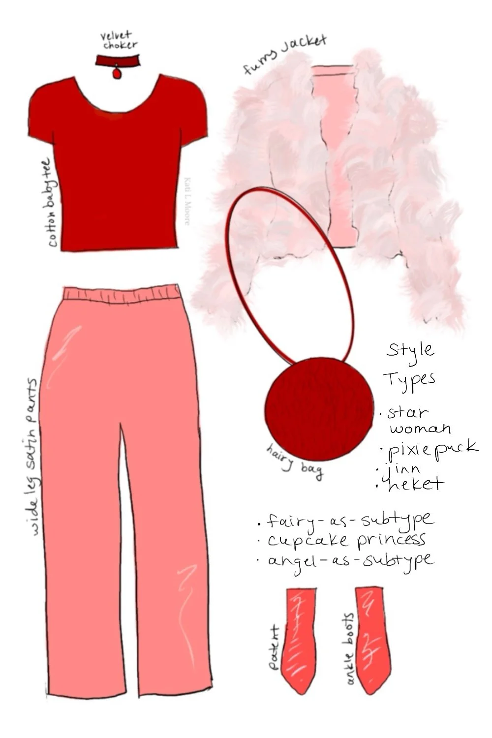 5 Red-and-Pink Outfit Formulas