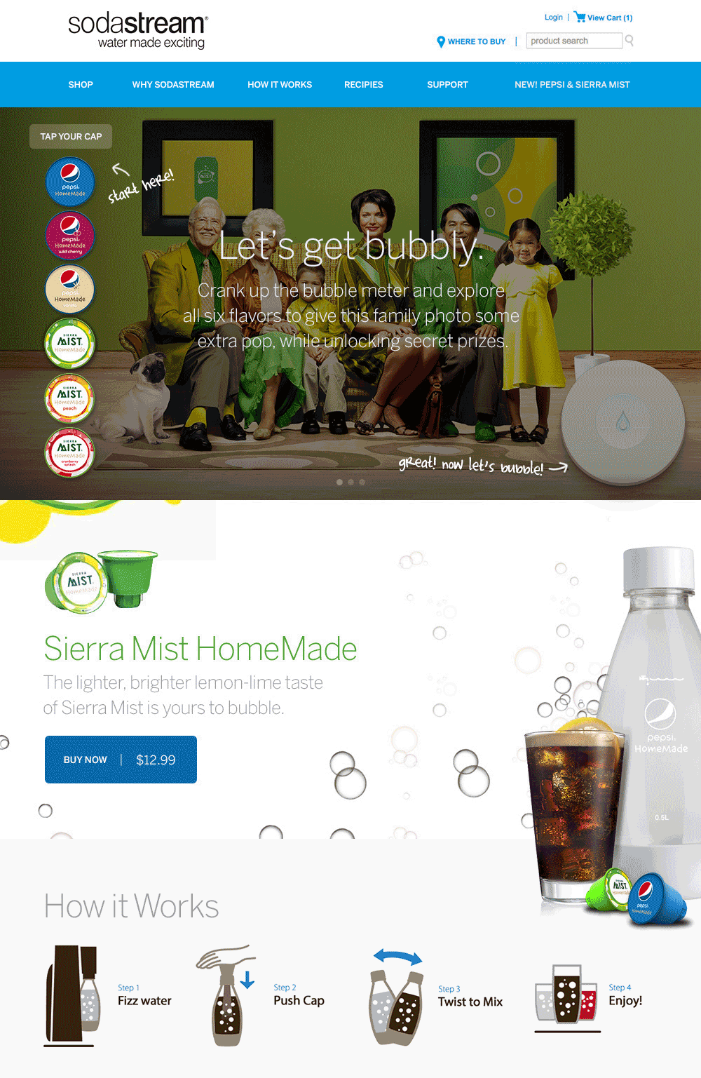 Insight: Your preferences vary from hour to hour – sometimes you’re in the mood for a mildly bubbly beverage, and other times you want a drink that’s fizzy as can be.Idea: Pepsi HomeMade lets you personalize the carbonation of six Pepsi brands, so w…