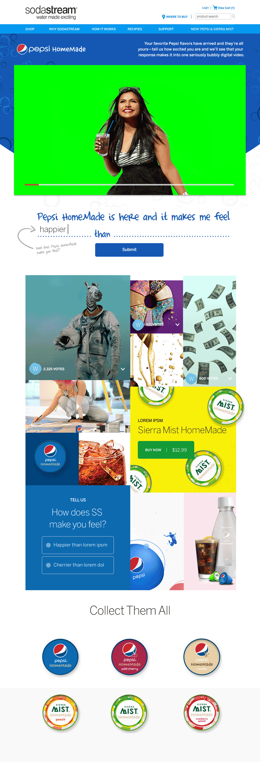 Insight: For the first time ever, your favorite Pepsi products are yours to craft and control at home. And that’s seriously major news.Idea: Since you’ll now be able to make your own Pepsi, we’re giving you a say in how we launch one of the biggest …