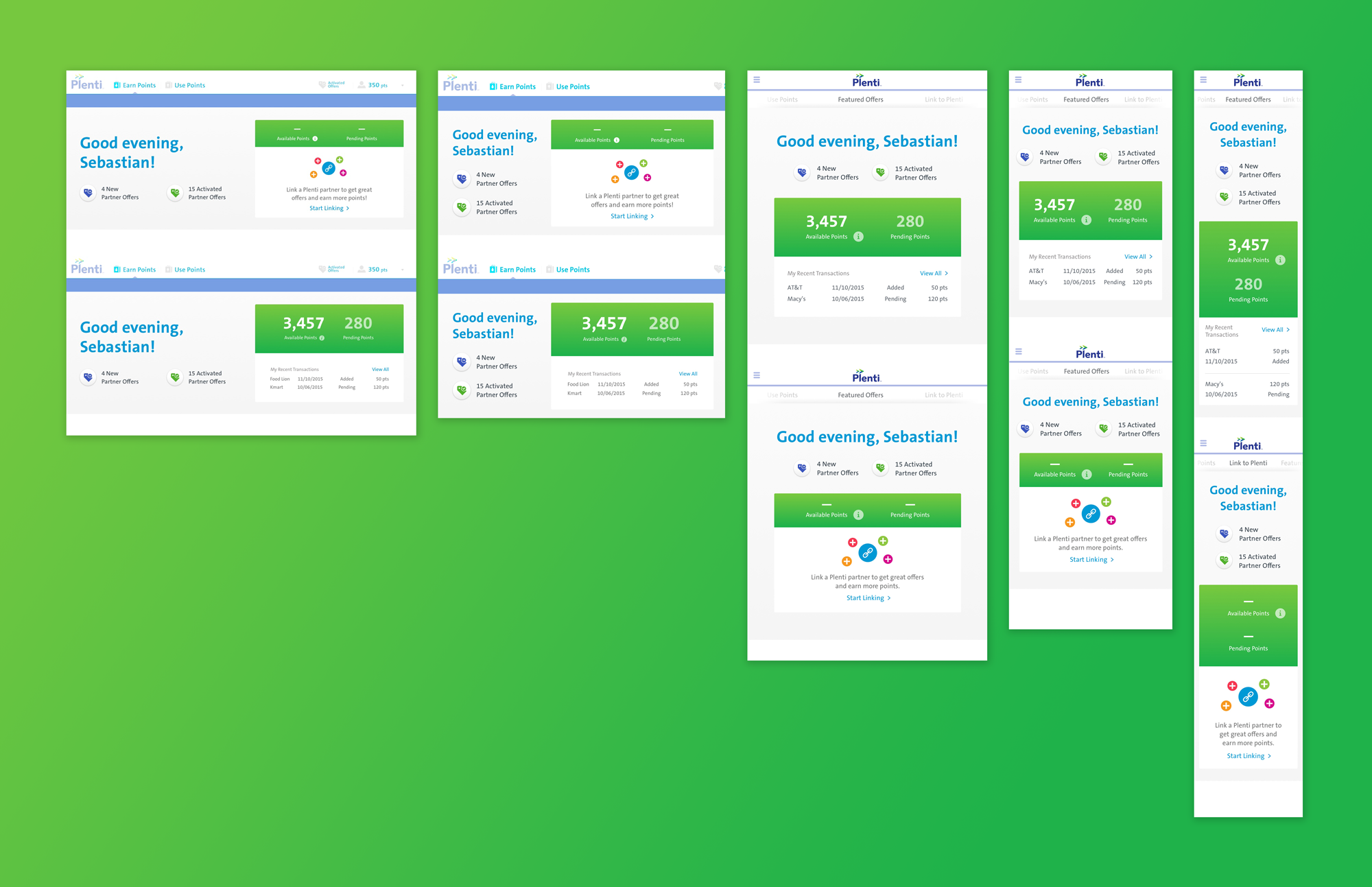 Welcome Module (Responsive Breakpoints)