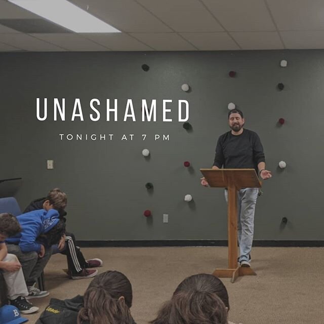 Come join us tonight at 7 PM as we finish off our last week in the Sermon on the Mount!

We will be looking at how one builds their life on the rock and what that looks like on a day-to-day basis⛰️ Hope to see you there! #unashamedjrhigh