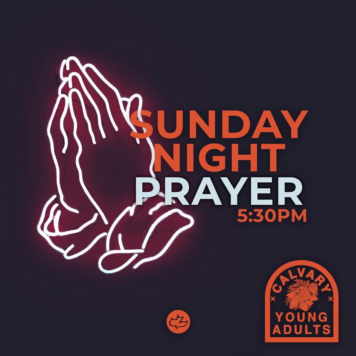 SUNDAYS | 5:30PM

Join us for PRAYER! Pray for yourself, your family, friends, co-workers, neighbors, your job, school, career, our city, nation and world! 

&ldquo;Spiritual work is taxing work, and men are loath to do it. Praying, true praying, cos