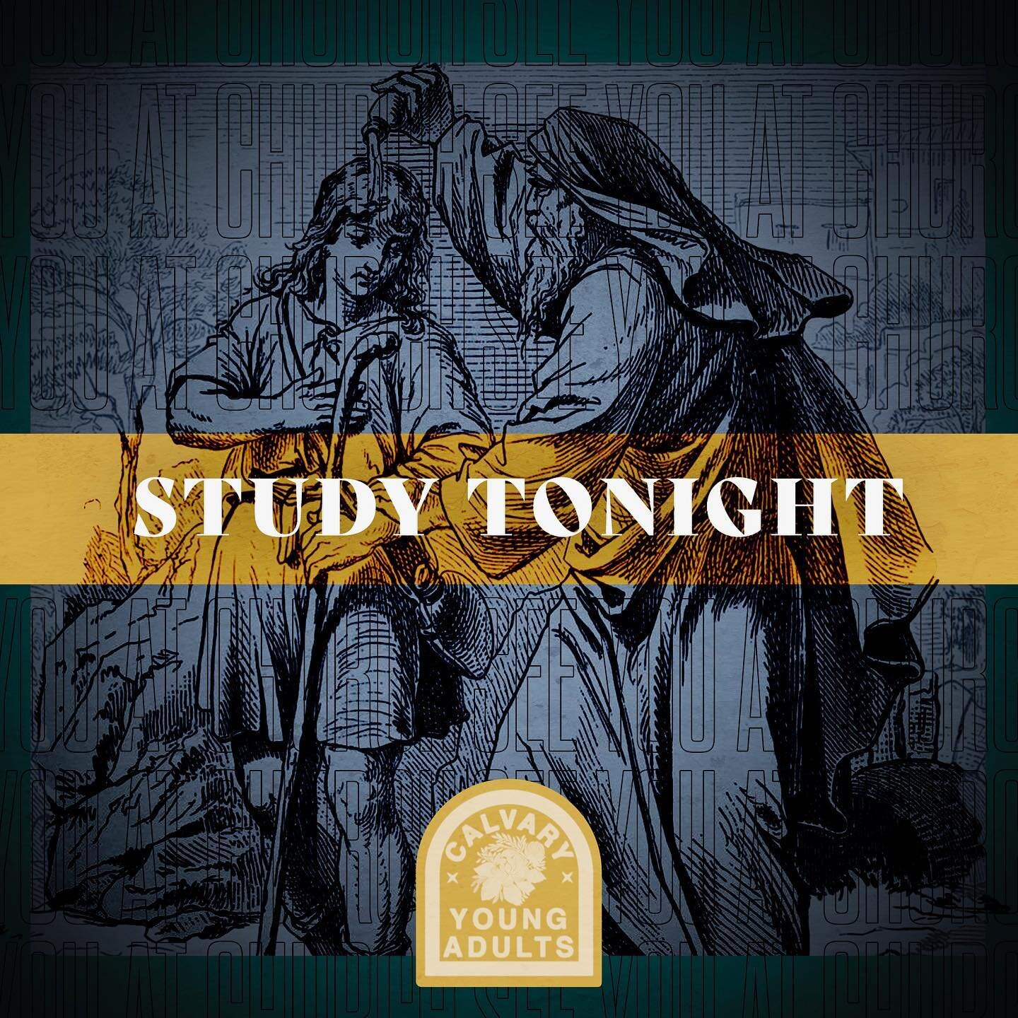 We&rsquo;ve got study tonight! We can&rsquo;t wait to worship the Lord together!

We&rsquo;ll see you here at 6:30pm.