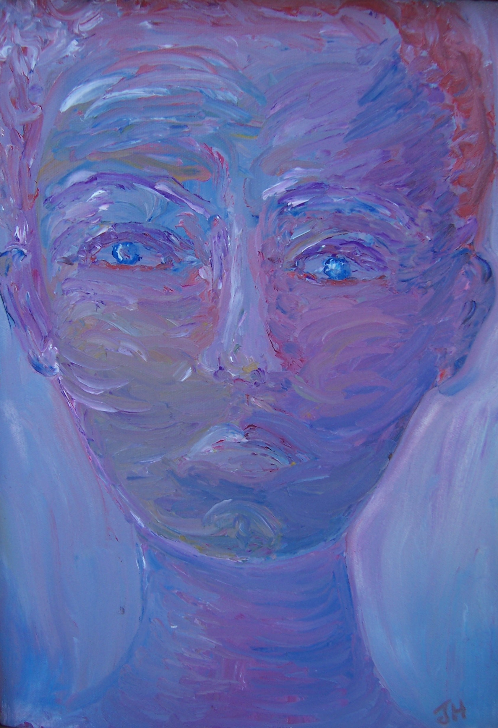 Mirage , oil on canvas, 12 x 9"