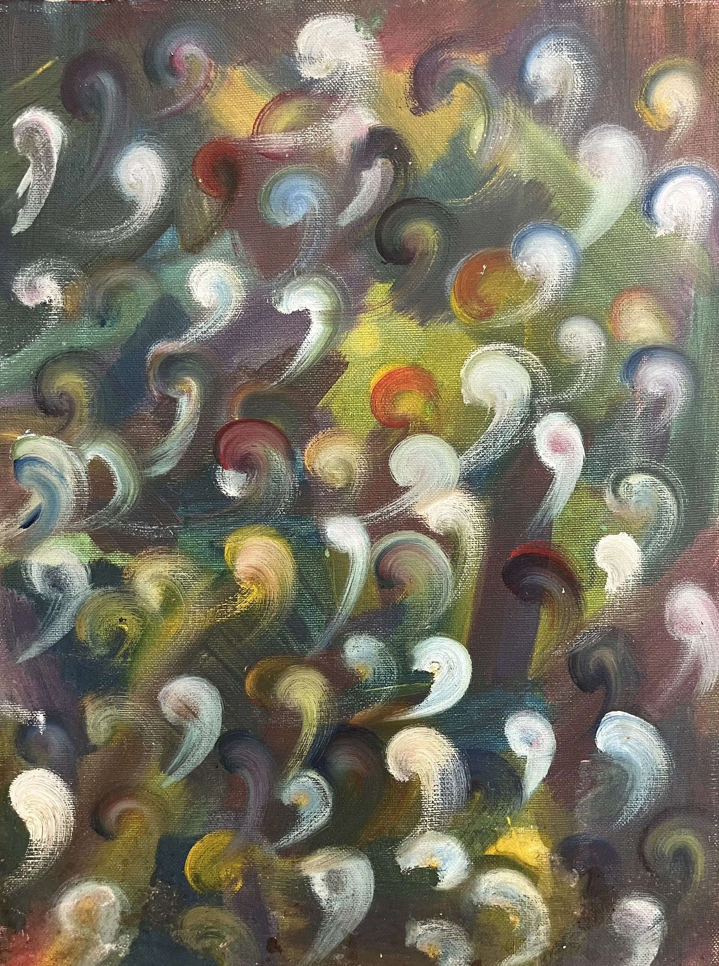    Light Swirls , oil on canvas, 16.25 x 12"  