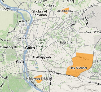 Gang territories highlighted in orange.